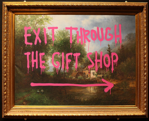 Banksy: Η τέχνη στο δρόμο - Έξοδος από το μαγαζί των δώρων