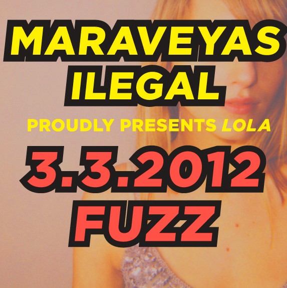 Οι Maraveyas Ilegál 3/3 στη σκηνή του Fuzz
