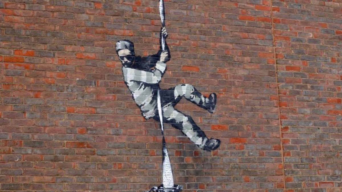 Ο Banksy σώζει τη φυλακή του Όσκαρ Ουάιλντ