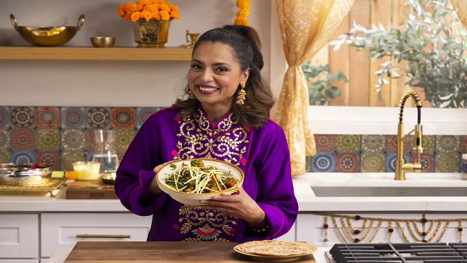 Pakoras And Saag Paneer