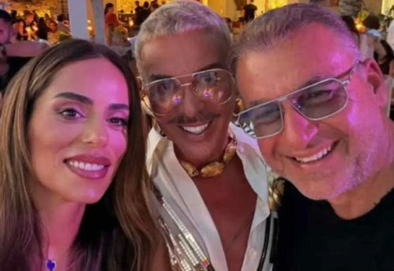 Γιώργος Λιάγκας - Μαρία Αντωνά: Η πρώτη τους selfie σε νυχτερινή έξοδο - Σαββατοκύριακο στη Μύκονο