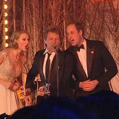 Πρίγκηπας William, John Bon Jovi και Taylor Swift τραγουδάνε μαζί!
