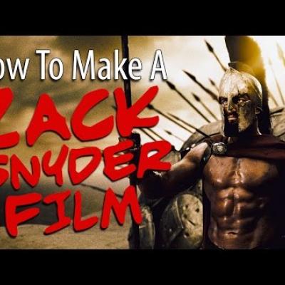 Πως να κάνετε μια ταινία σαν τον Zack Snyder!