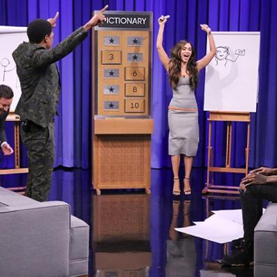 Megan Fox, Jimmy Fallon, Nick Cannon & Wiz Khalifa παίζουν Pictionary!