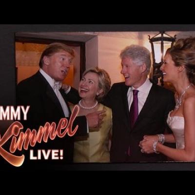 Κι όμως η Hilary Clinton είχε πάει στο γάμο του Donald Trump