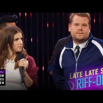 Η Anna Kendrick προκαλεί τον James Corden σε μια μάχη αλά «Pitch Perfect»