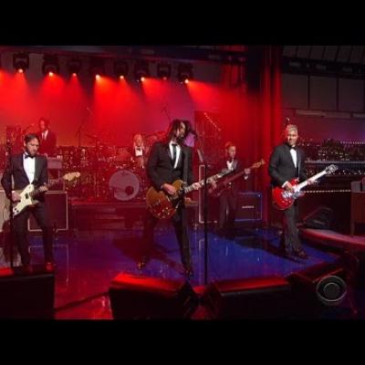 Οι Foo Fighters τραγούδησαν στη τελευταία εκπομπή του David Letterman!