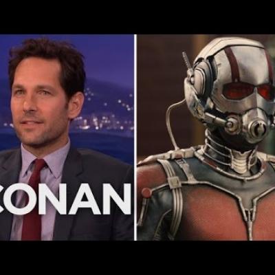 Ο Paul Rudd κοροϊδεύει για πολλοστή φορά τον Conan O’Brien με clip του «Ant-Man»