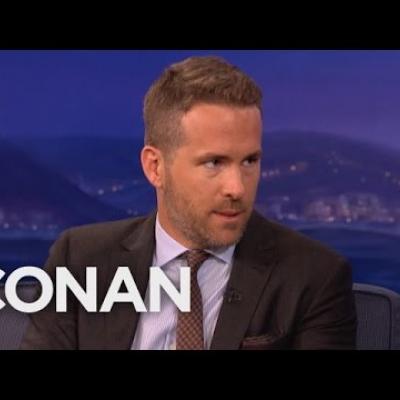 Ο Deadpool πέρασε από τον Conan O’Brien για να του κάνει μασάζ