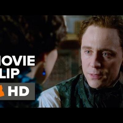 Ο Tom Hiddleston και η Jessica Chastain συζητούν σε ένα clip του «Crimson Peak»