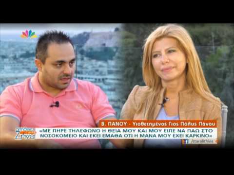 Ο θετός γιος της Πόλυς Πάνου μιλά για την υιοθεσία του - Β' μέρος