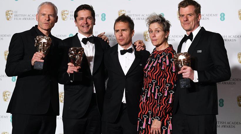 Bafta: Οι «Πινακίδες» του Μιζούρι κυριάρχησαν στα «φεμινιστικότερα» βραβεία της χρονιάς