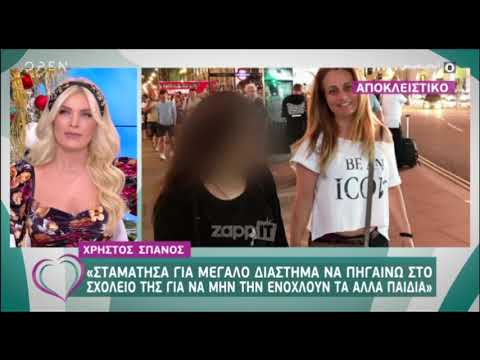 Ο Χρήστος Σπανός και η φωτογράφιση για την οποία μετάνιωσε