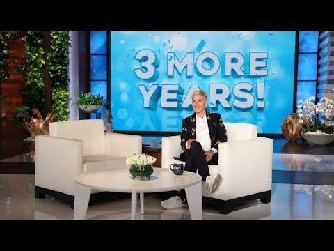 Η Ellen DeGeneres ανανεώνει για 3 ακόμα χρόνια  την εκπομπή της!