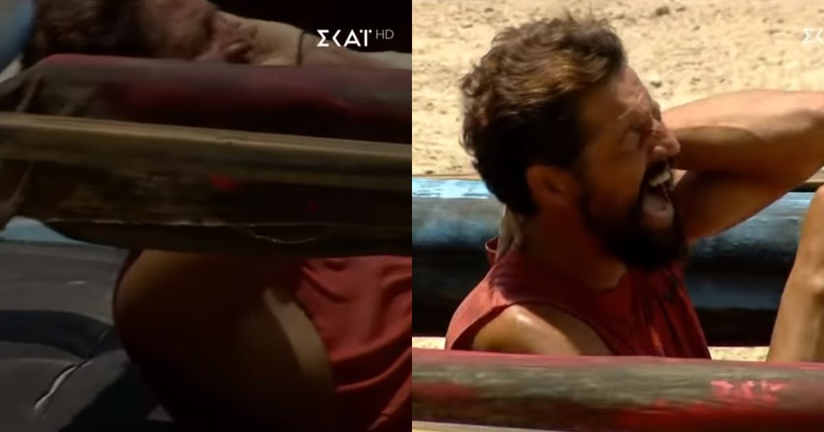 Survivor: Σοκαριστικός τραυματισμός για τον Απόστολο Ρουβά – Πάγωσαν οι πάντες