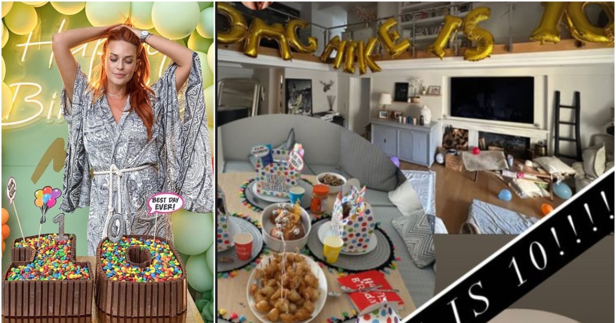 Σίσσυ Χρηστίδου: Πάρτι υπερπαραγωγή στον κήπο για τον γιο της Μιχαήλ Άγγελο Μαραντίνη - Η διακόσμηση με μπαλόνια και η τούρτα