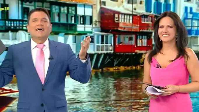 Ντίνος Σιωμόπουλος και Στέλλα Γκαντώνα έκαναν πρεμιέρα στο Mega