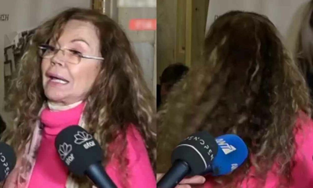 Ελένη Δήμου: Αποχώρησε από τις δηλώσεις όταν ρωτήθηκε για τους συναδέλφους της