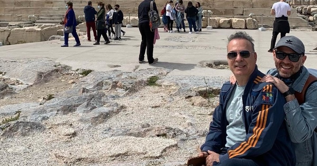 Φώτης Σεργουλόπουλος: Ποιος είναι ο σύζυγός του, Βαγγέλης Γερασίμου 