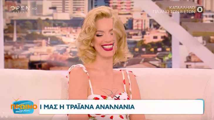 Τραϊάνα Ανανία: «Θα ήθελα να με σκηνοθετήσει η Αντζελίνα Τζολί»