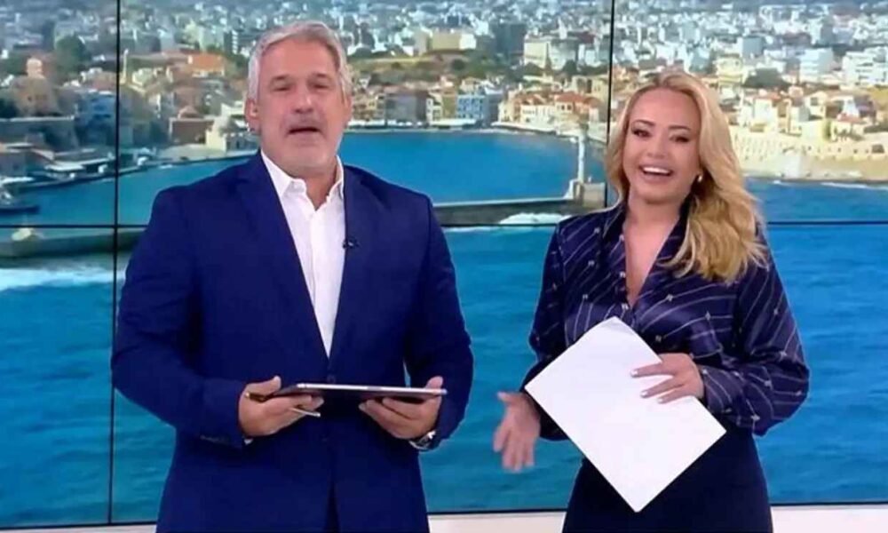 Χρύσα Φώσκολου: Ο Σπύρος Χαριτάτος την υποδέχθηκε στο “Τώρα Μαζί”