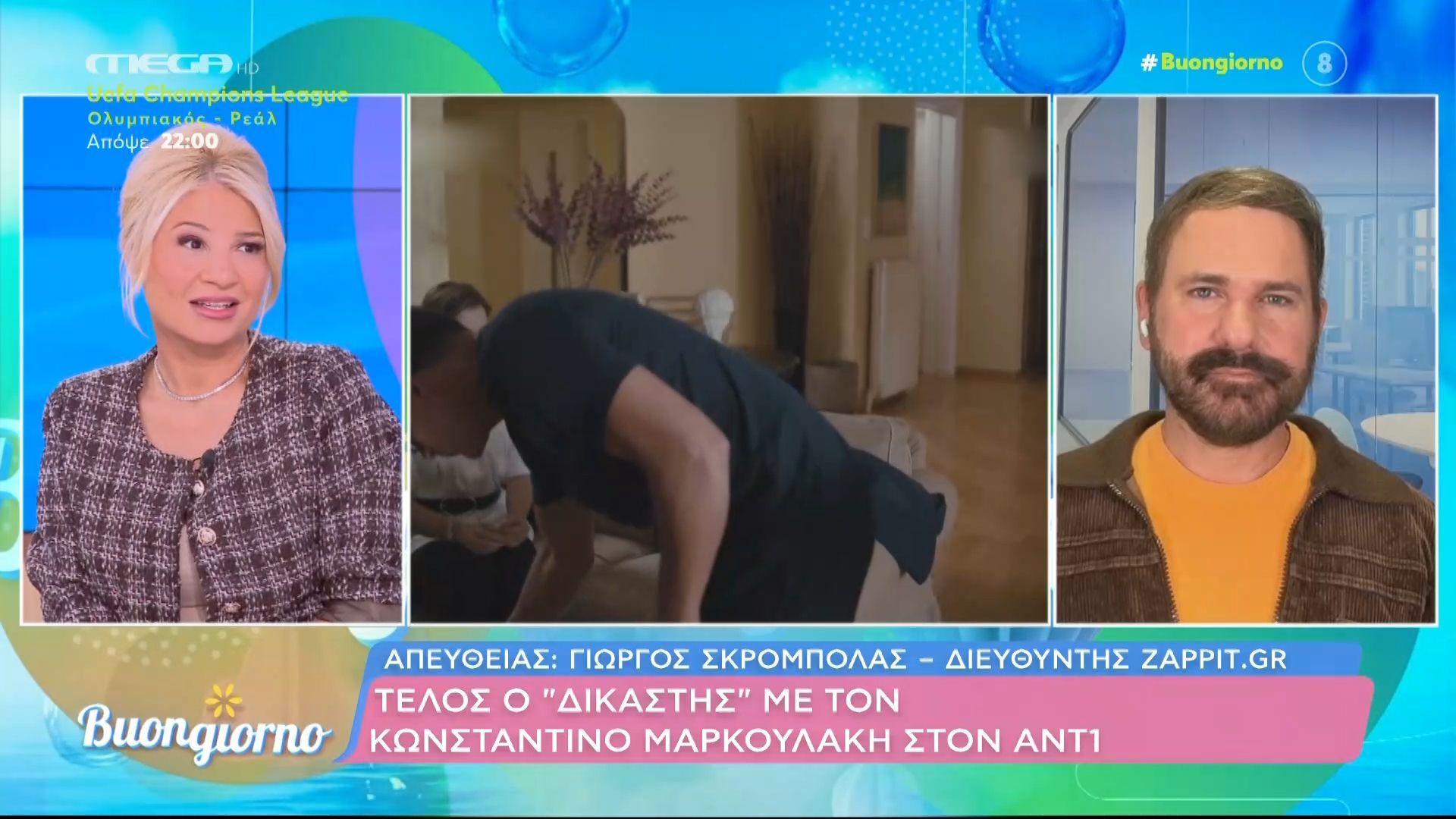 Τέλος ο «Δικαστής» με τον Κωνσταντίνο Μαρκουλάκη στον ANT1