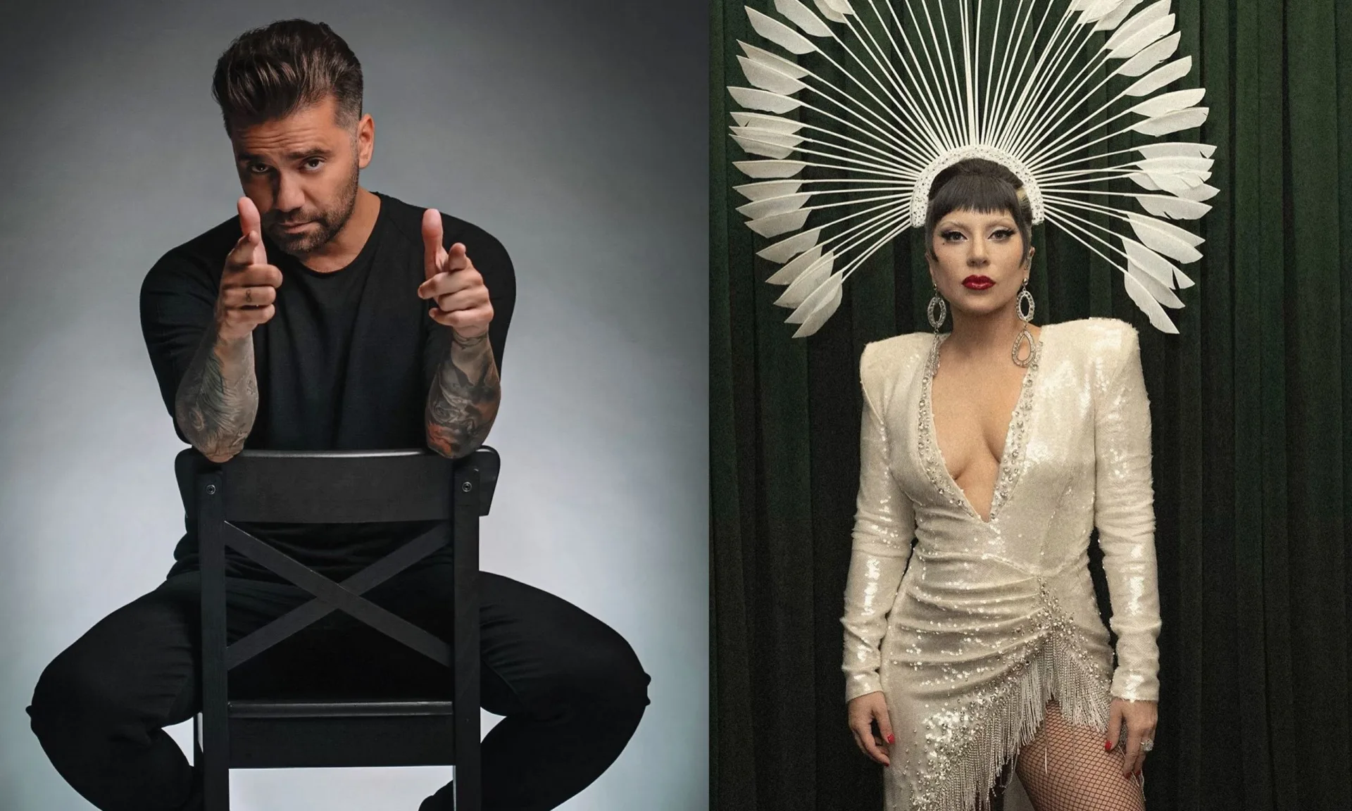 Θοδωρής Μαραντίνης: Πόζαρε στο πλευρό της Lady Gaga & έγινε viral στο Instagram 