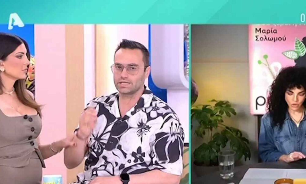 Κώστας Φραγκολιάς για Μαρία Σολωμού: «Να λύσει τα θέματά της με τους άνδρες»