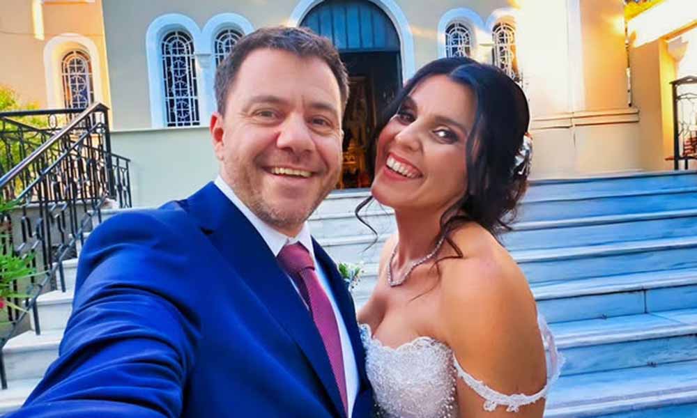 Ευτύχης Μπλέτσας: Παντρεύτηκε και με θρησκευτικό γάμο την Ηλέκτρα Αστέρη