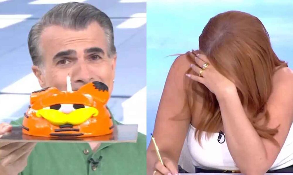 Παύλος Σταματόπουλος: Η τούρτα στο πλατό του MEGA και το λάθος με τα γενέθλιά του