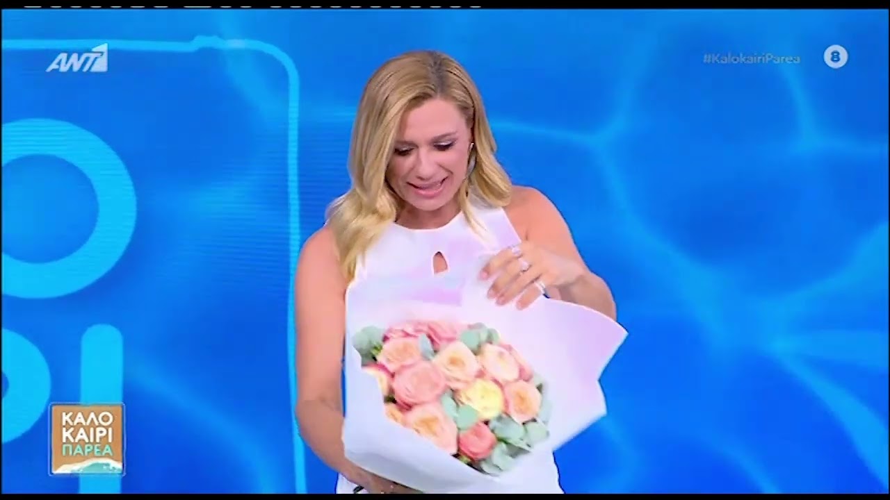 TlifeVideo: Η Κατερίνα Καραβάτου «πάγωσε» με την on air έκπληξη στο πλατό.