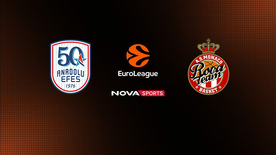 Αναντολού Εφές - Μονακό : EuroLeague 2025/26